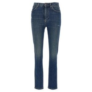 Dolce & Gabbana Slim-Fit 5-Pocket Jeans With High Waist - NWT